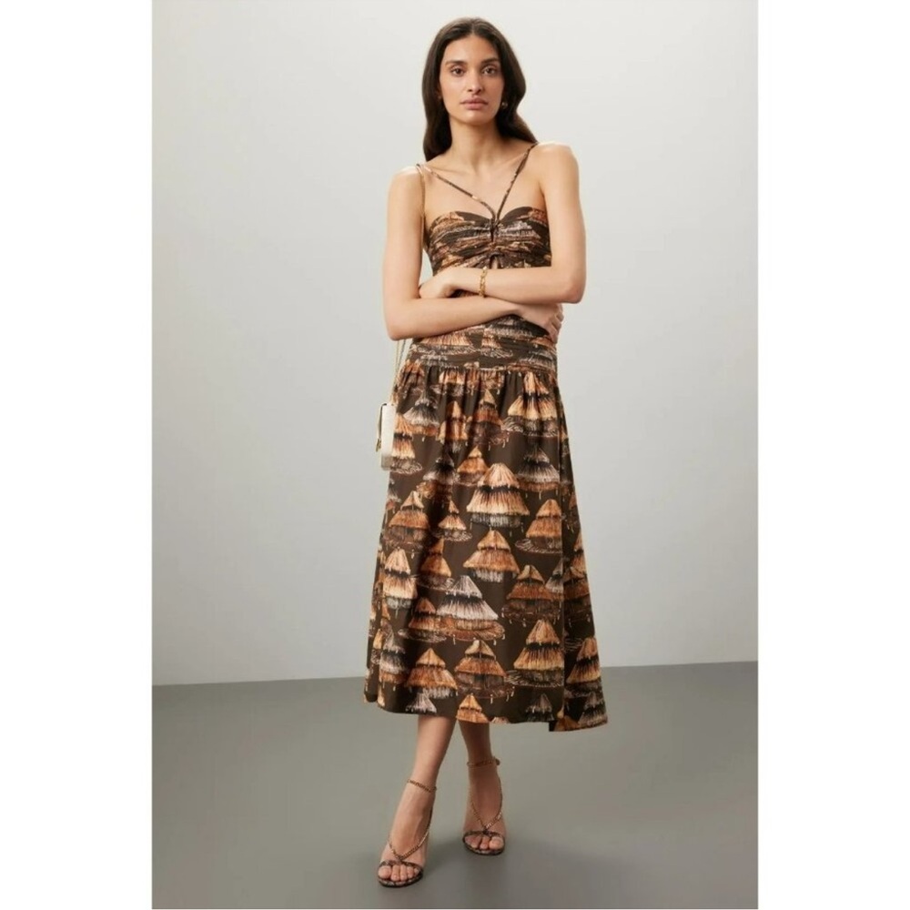 FARM Rio Shuhu Maxi Dress XL NWOT